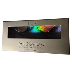 Pur Cosmetics 3D Diva Lux Lashes Faux False Falsies Eyelashes Black